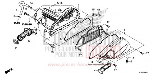 AIR CLEANER NSS300AD de 2013